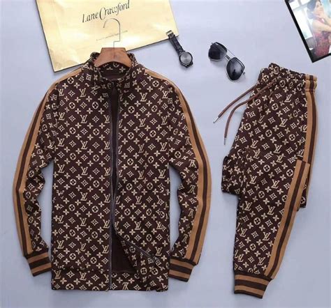 lv tracksuit men's.